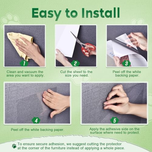 Lanbeide LBD 14-001 Cat Scratch Furniture Protector, 10 Pack Couch Protector From Cat Claws thumb #4