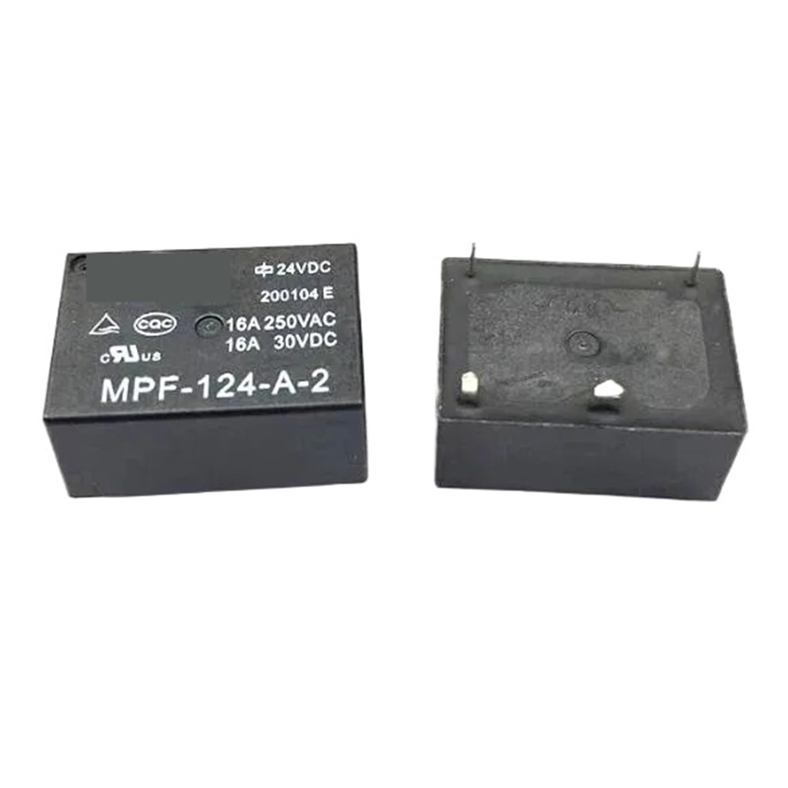 Relais MPF-124-A-2 24VDC 16A résistant aux surcharges pour circuit imprimé 4PIN