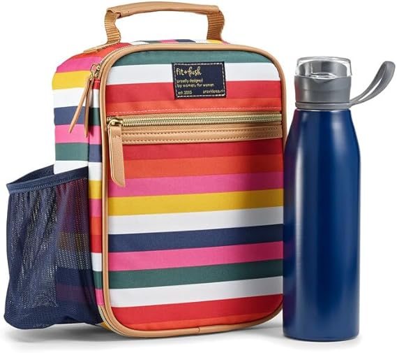 Fit & Fresh Thayer Bolsa de almuerzo aislada con 28 onzas