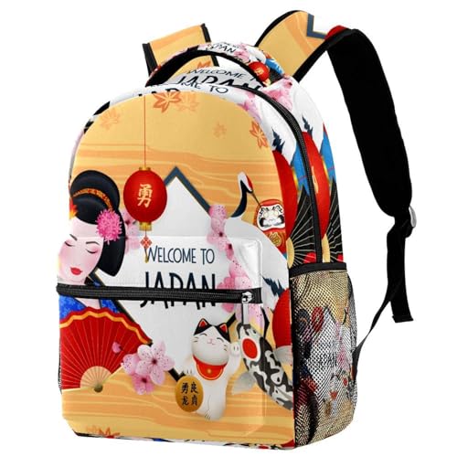Sac à dos ordinateur portable et livres 40cm | Bagage à main décontracté pour l'été