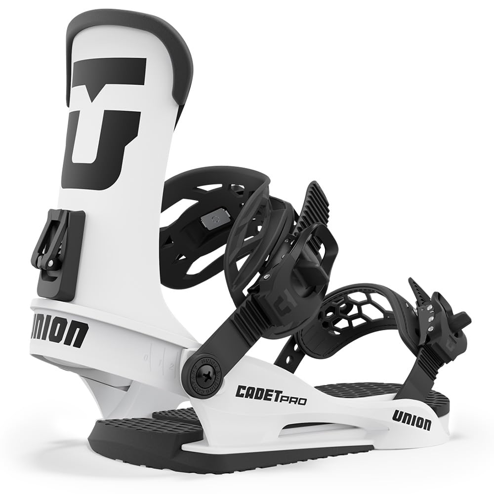 Amazon.com : Union Cadet PRO Youth Snowboard Bindings, M, White