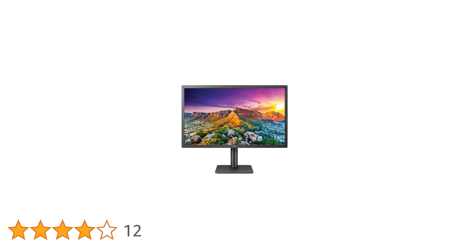 LG Electronics UltraFine 24MD4KL 23.7inch Monitor (3840 x 2160, 4K