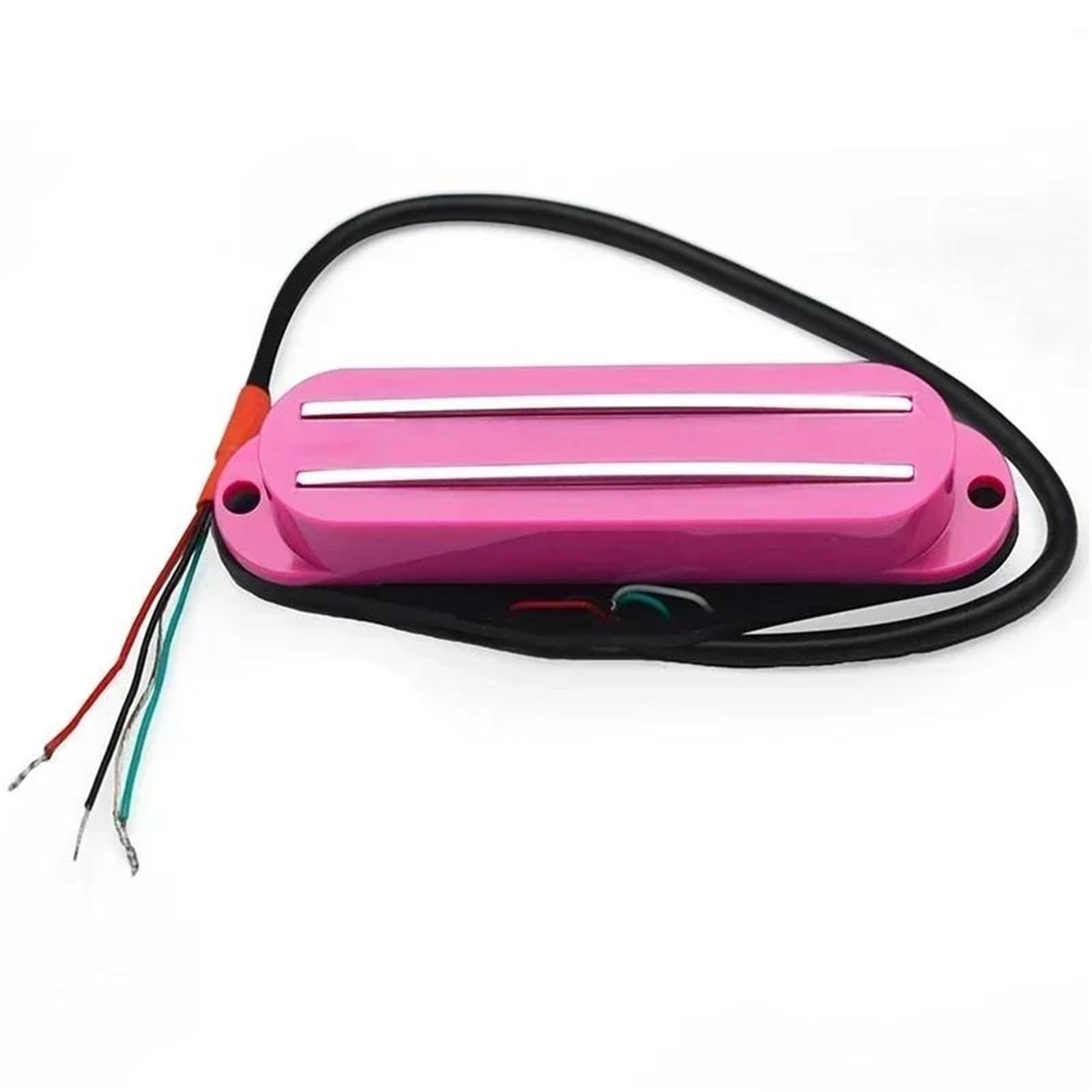 Pastilla para Guitarra Eléctrica ST Style Humbucker Twin Blade Pickup Mini Humbucker Dual Rail Para Reemplazo De Guitarra Eléctrica FD ST Multicolor 9K(Purple)