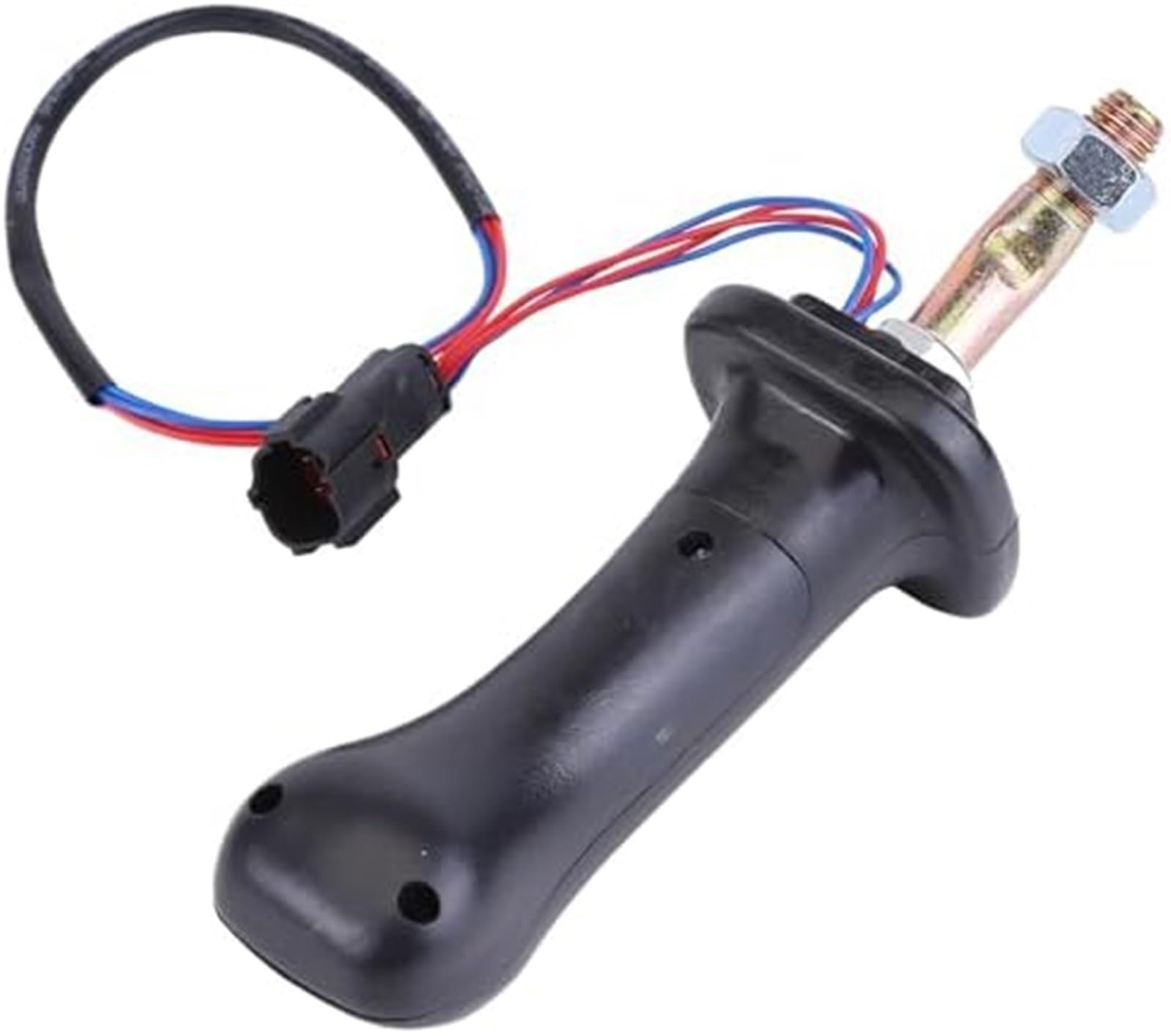 2 szt. uchwyt joysticka do koparki 2186, do ładowarki gąsienicowej Caterpillar 216B 216 216B Serie 216B3 226 226B 226B3 2 przyciskowy uchwyt joysticka do koparki zestaw 2186118, CA2186118, 218
