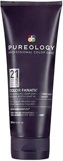 Pureology Color Fanatic Multi-Tasking Deep-Conditioning Mask - For Damaged and Color-Treated Hair, Multibenefit Hair Mask, Sulfate-Free & Vegan