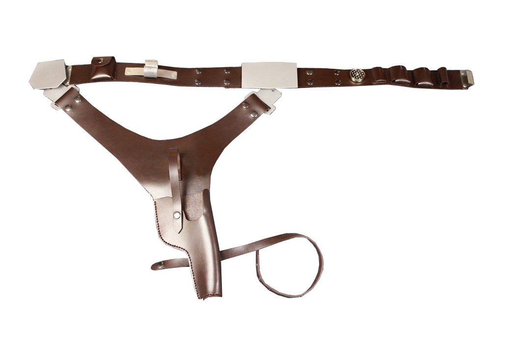 Amazon | thecostumebase メンズ ハン・ソロブラスターレザーベルト