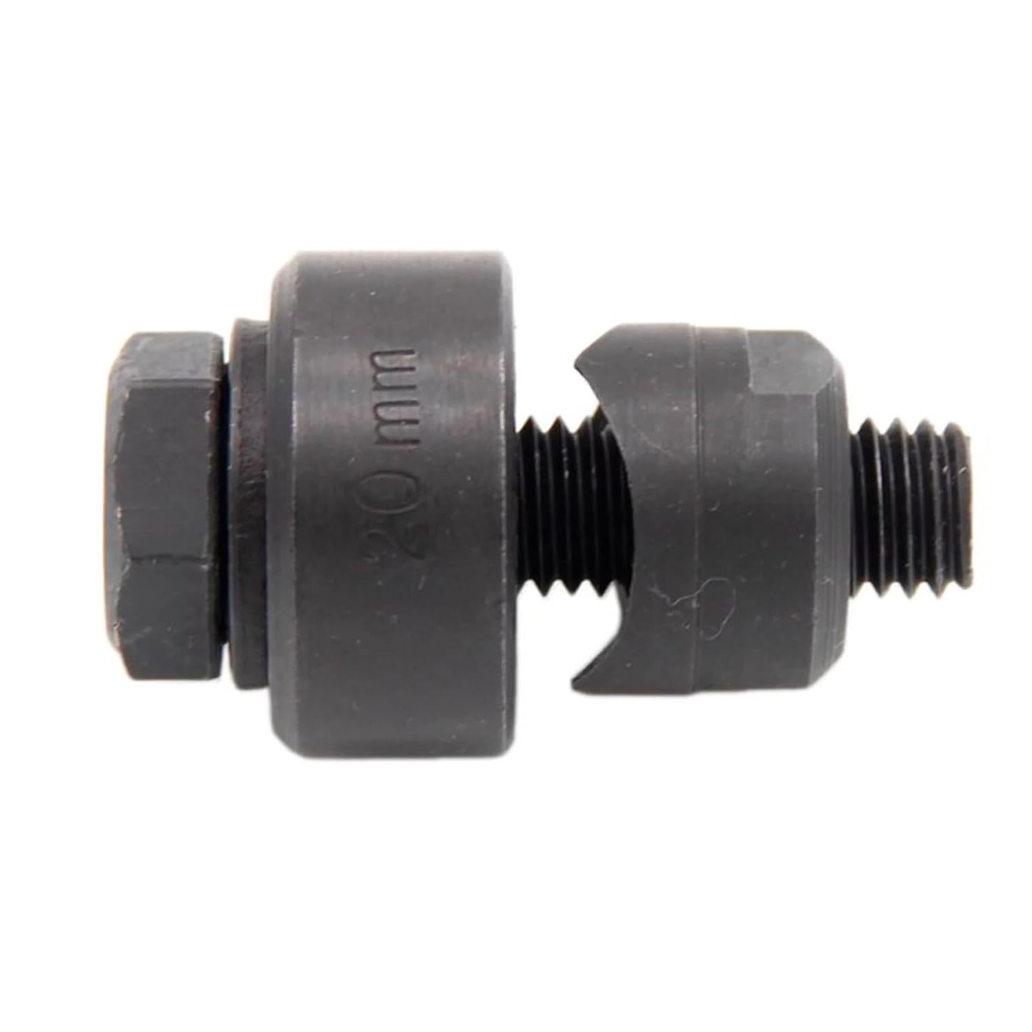 Hole Punch Knockout Die and Punch Set Hole-Cutting Hole Free of Burrs Homebrew Kettle/Keg Tool Works for Stainless Alu Plastic(32mm)