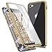 Produktbild EATCYE Kompatible mit iPhone SE 2020/iPhone 8/7 Hülle, Magnetische Adsorption Metallrahmen Hülle 360 Grad Komplettschutz mit Doppelseitig Gehärtetes Glas Transparente Displayschutzfolie (Gold)