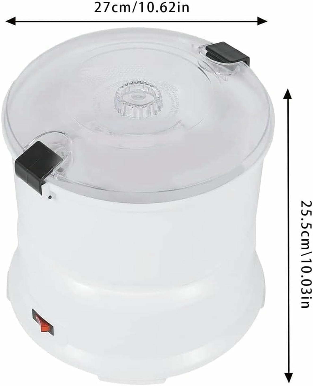 Pelador eléctrico de patatas de acero inoxidable, pelador de verduras fácil de pelar para cocina y uso comercial, 85 W