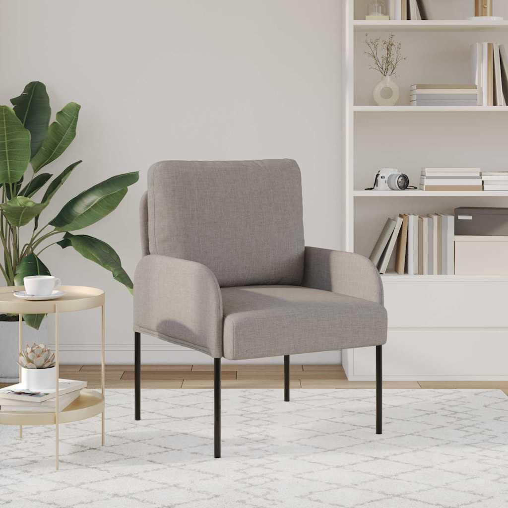 Sofas mit Kissen 55cm Taupe Sperrholz, Sofa Couch für Wohnzimmer Schlafzimmer Wohnung Gästezimmer Büro