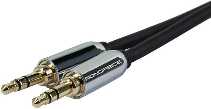 Monoprice 110146 Divisor Estéreo Jack 3.5mm 6 Pulgadas miniatura 4