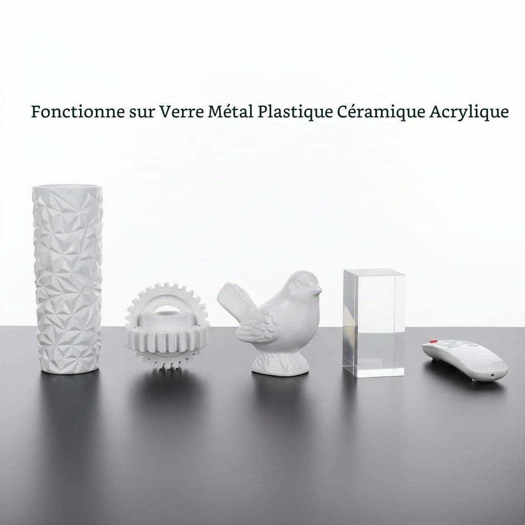Spray de numérisation 3D pour scanners 3D, professionnel pour tous les scanners 3D, matériau sûr, haute réflectivité, facile à nettoyer, pour surfaces réfléchissantes, transparentes ou très