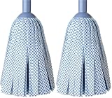 TATAY Franges de Balai Absorbantes Synthétique Bleu (Lot de 2)