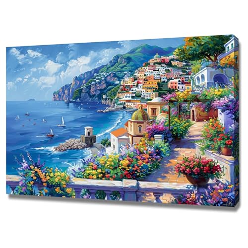 Impression sur toile marine pour une déco de salon relaxante