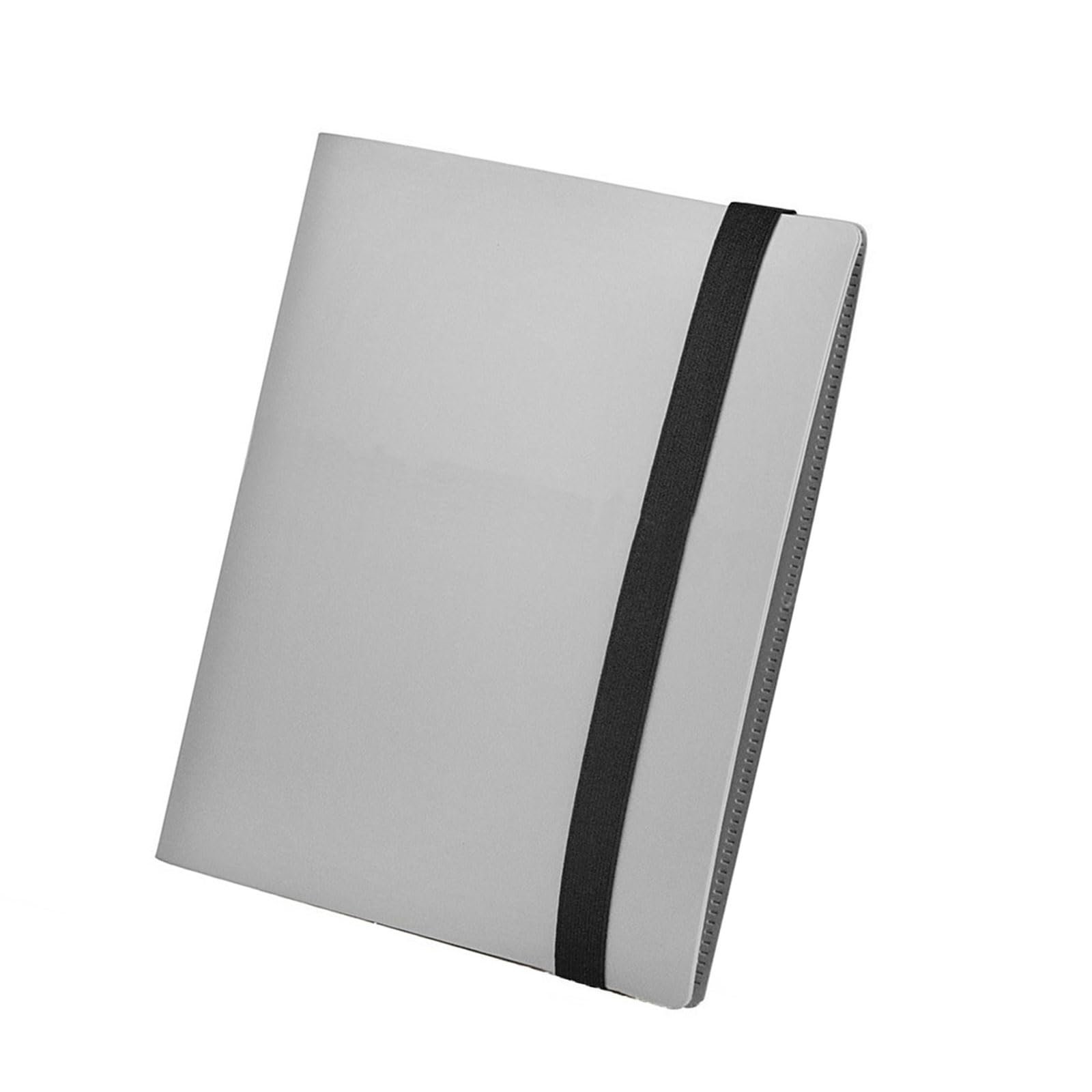 Xuqizzpp Grey Trading Card Binder 9 Pocket,Card Collection Binder For 360 Cards,Card Book Sturdy Card Holders Folders Card Album
