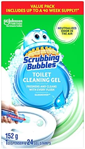 Scrubbing Bubbles Toilet Bowl Cleaner, Fresh Gel Toilet Cleaning ...
