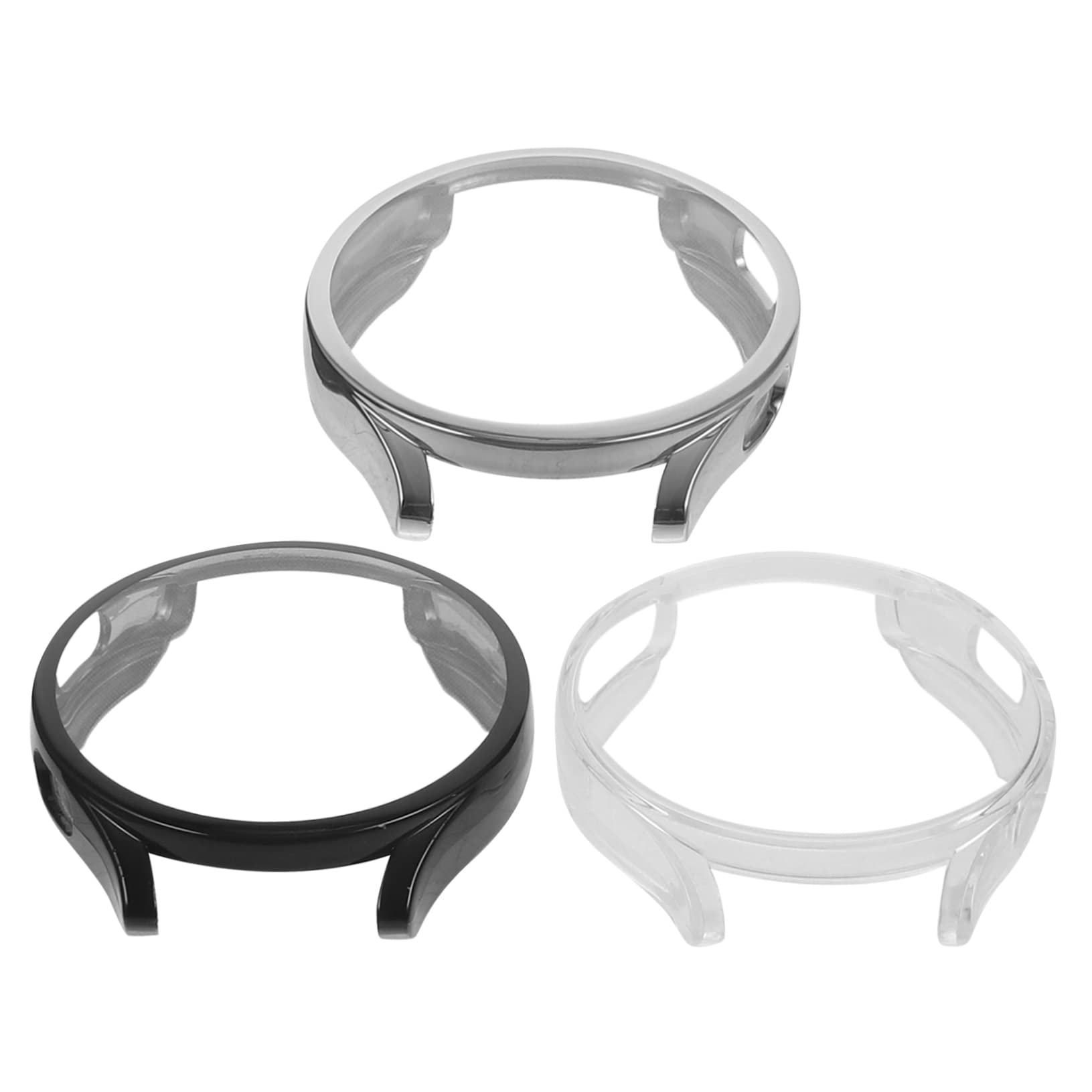 Housoutil 6pcs Watch Case Wrist Covers Watch Protective Shell Full Case Smartwatch Shell Decorative Case Watch Supplies Watch Smart Watch Screen Protector Case Screen Case Anti-Scratch TPU