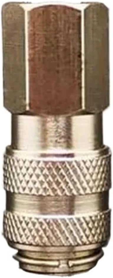 Amazon.com: Brass Pneumatic Fitting Self-locking Mini Quick Coupling ...