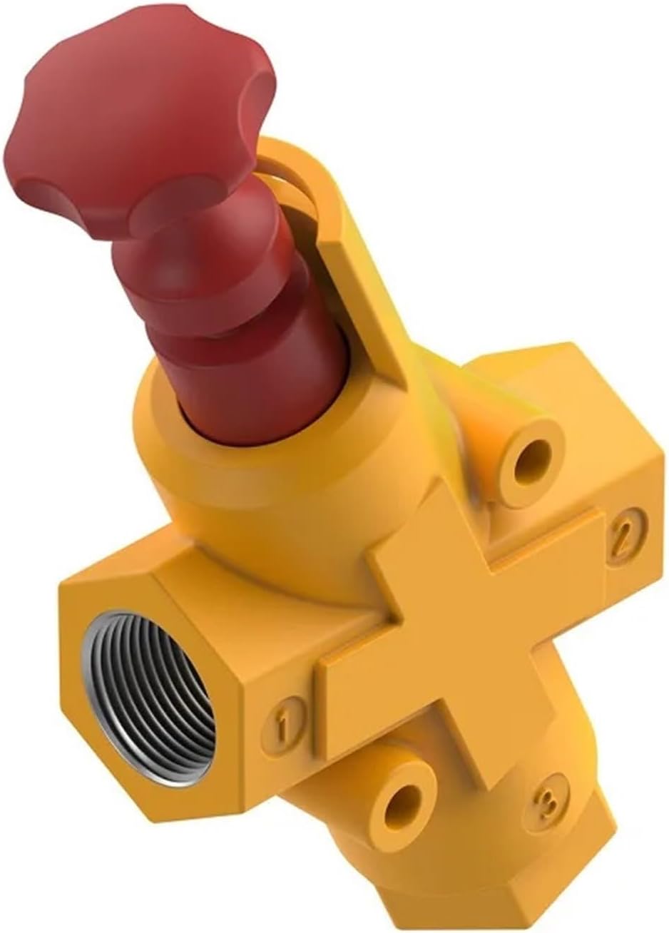 HE-G1/2-LO 197134 HE-G1-LO 197136 Shut Off Valve(197134)