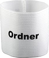 Derbystar Ordnerbinde, Senior, weiß, 4063000000