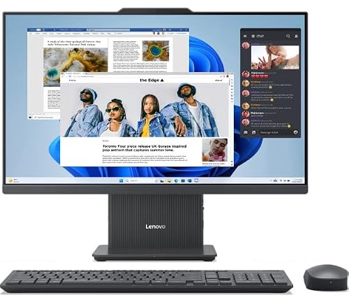 لينوفو ايديا سنتر AIO 24IRH9، انتل كور i7-13620H، 16GB RAM، 1TB SSD، بطاقة رسومات UHD مدمجة، 23.8 انش FHD-IPS-250nits-NT، كيبورد لاسلكي + ماوس، رمادي لونا، F0HN00L0AX