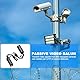 PATIKIL Passiver Video-Balun BNC zu UTP Cat5/5e/6, RJ45 HD-Transceiver-Transmitter-Adapterkabelanschlüsse für 720P/1080P AHD/HDCVI/HDTVI CCTV-Kamera 2 Paar