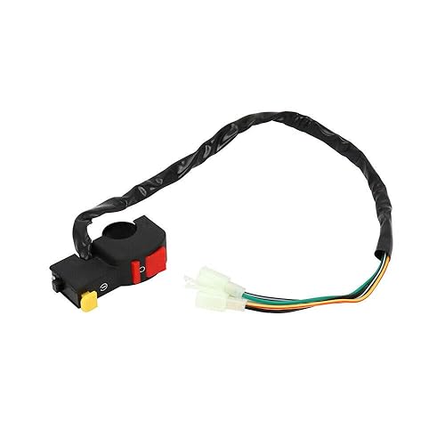 Miniatura 3 de (TM) Interruptor universal para manillar, botón de encendido y apagado para motocicletas, scooter, motos de pit/Dirt