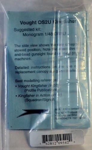 Squadron productos os2u Kingfisher Vacuform Canopy