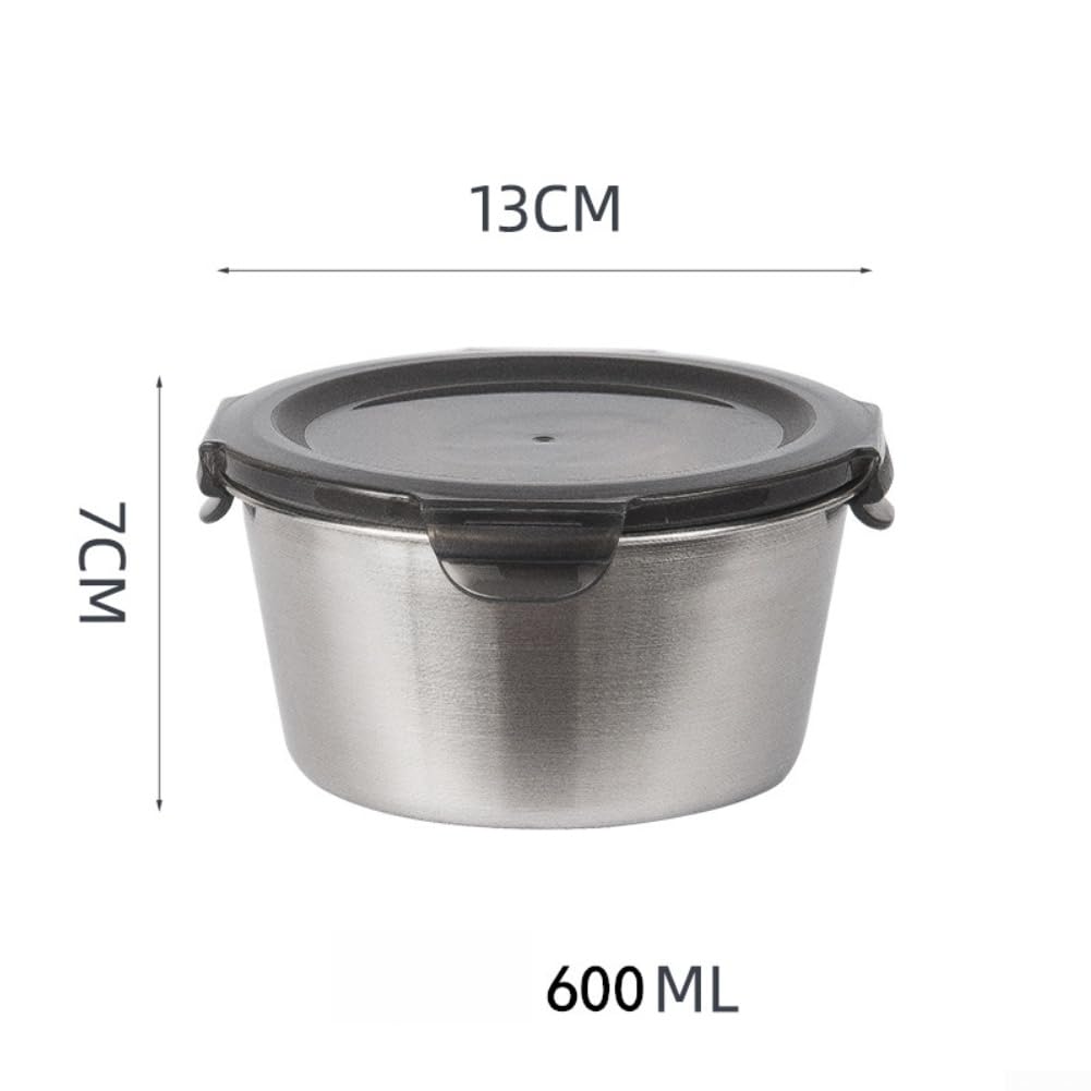 Comida para acero 304 Tapa Transparente Redonda Comida para