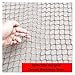 FNUQCOA Solid Red Nylon Netting,TableTennis Backstop Net,Anti Bird Netting Garden Net and Crops Protective Mesh(1mx2m)