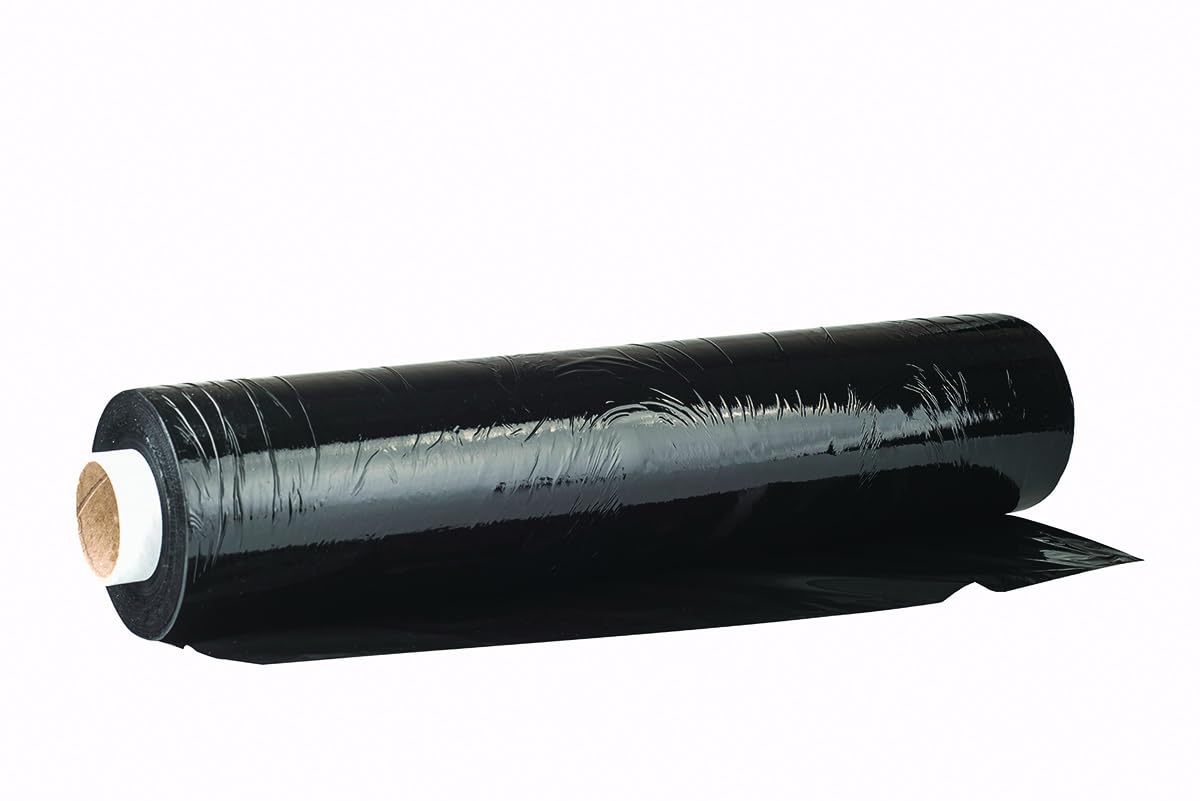 Film étirable noir 50 cm x 243 m 23 microns 2,5 kg rouleau