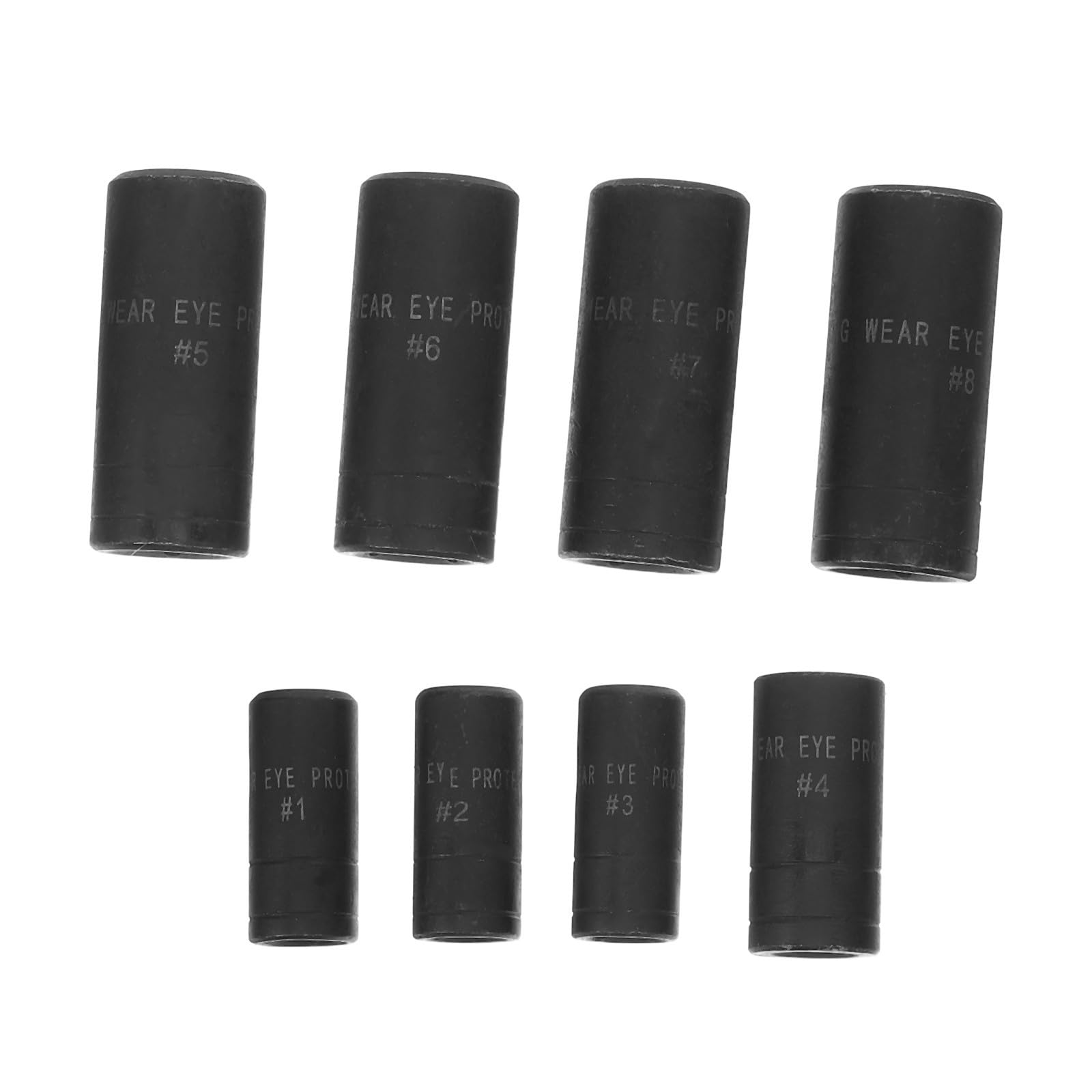 Juego de 8 vasos para machos de roscar YARNOW fáciles de transportar