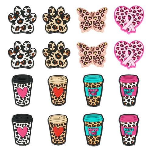 Perles focales silicone léopard pour réparer et décorer vos badges