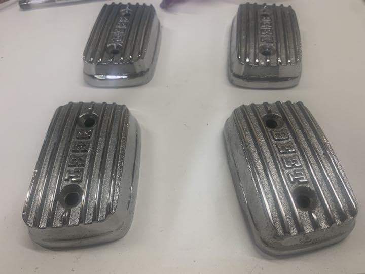 セール beet 当時物 カムカバー メッキ ビート GS400 当時物ビート