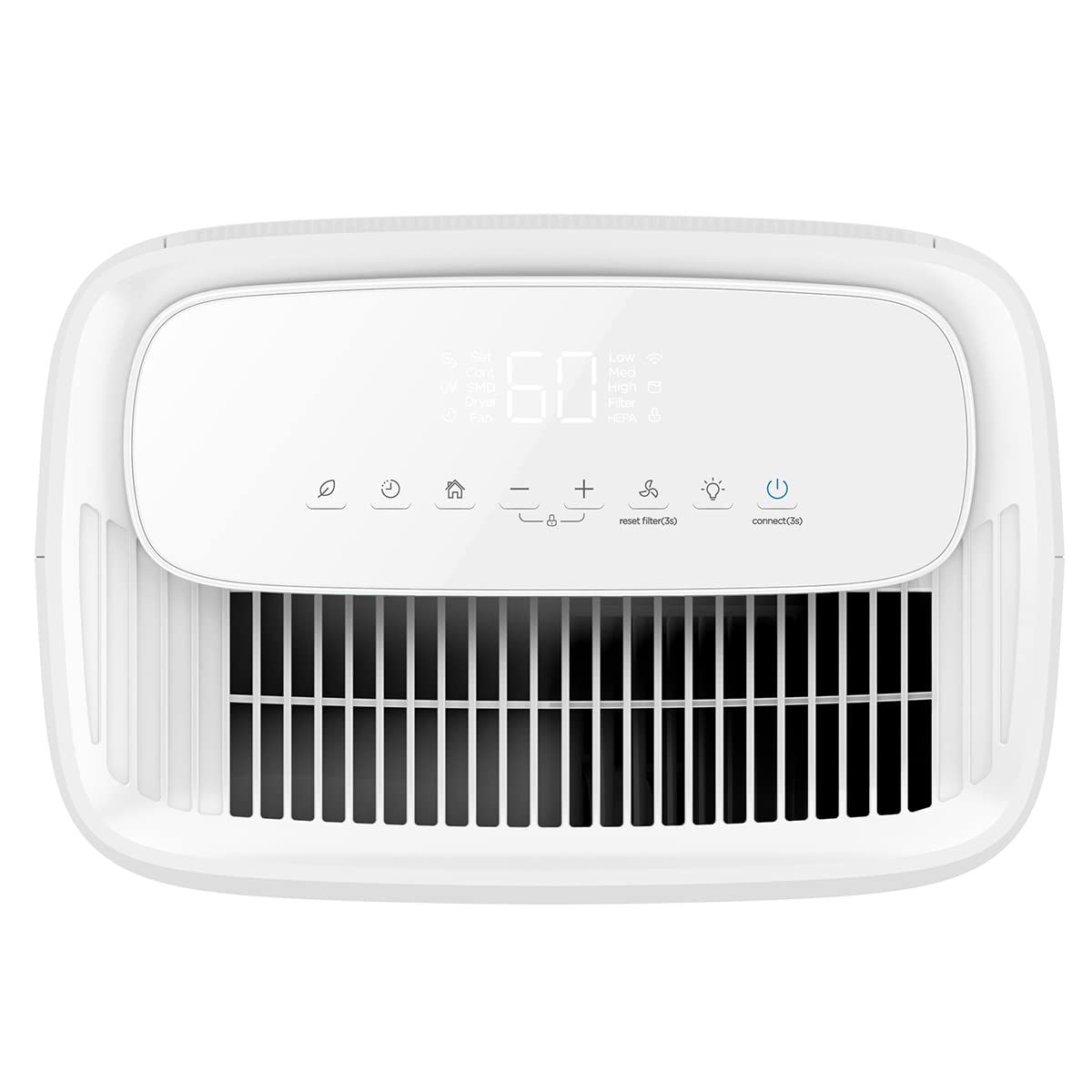 Midea Osuszacz powietrza 10L/24H, osuszacz powietrza do domu, sterowanie Wi-Fi, filtr HEPA, FRESH DRY 10