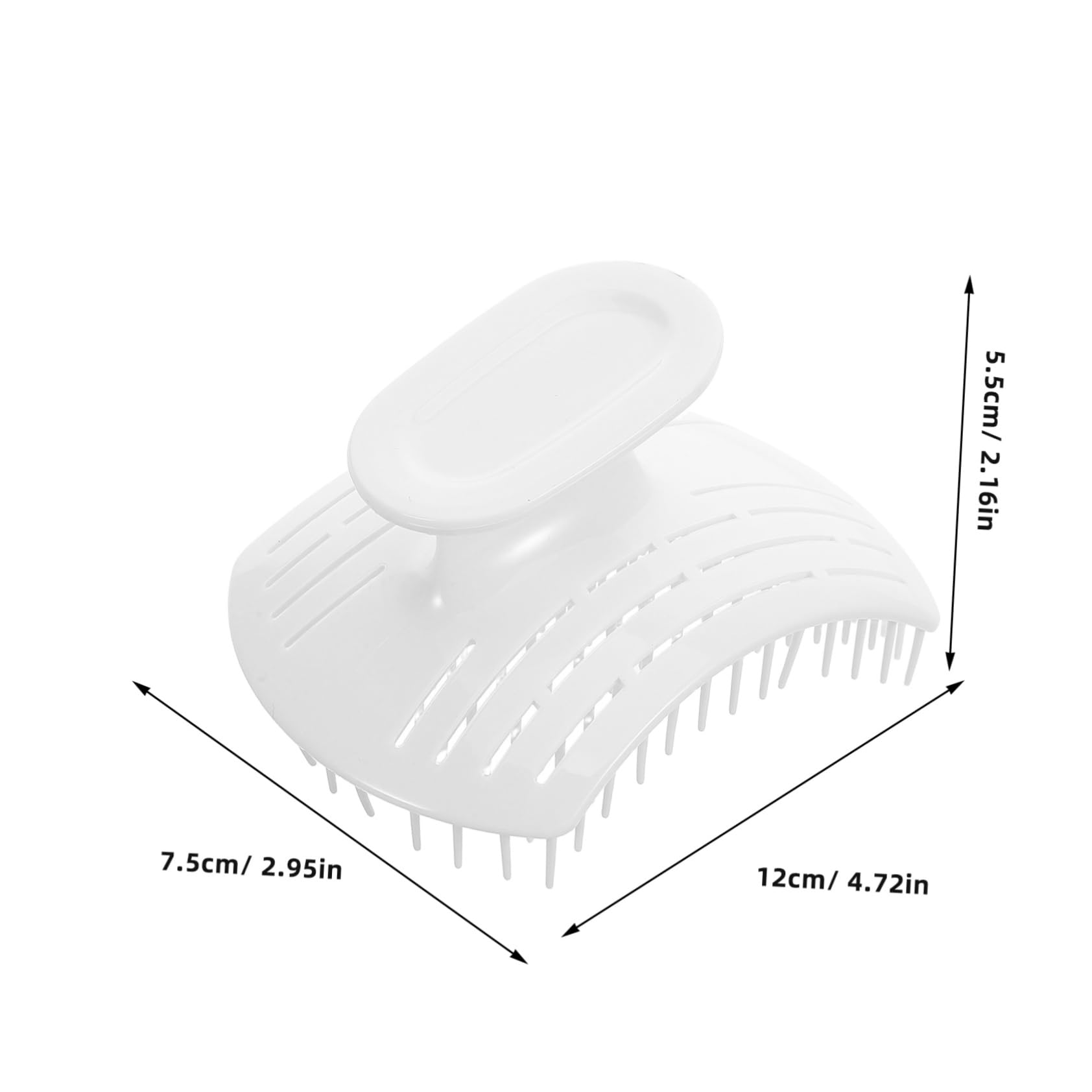 Ipetboom Scalp Care Brush with Ergonomic Handle Gentle Bristles for Cleansing and Dandruff Removal Travel Friendly Shampoo Massager for Home Go Use