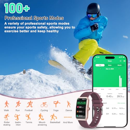 Image of Fitness Tracker with 24 /7 Heart Rate, Blood Oxygen, Sleep Tracker, Waterproof Fitness Watch, Activity Tracker with Step Tracker for Women Men