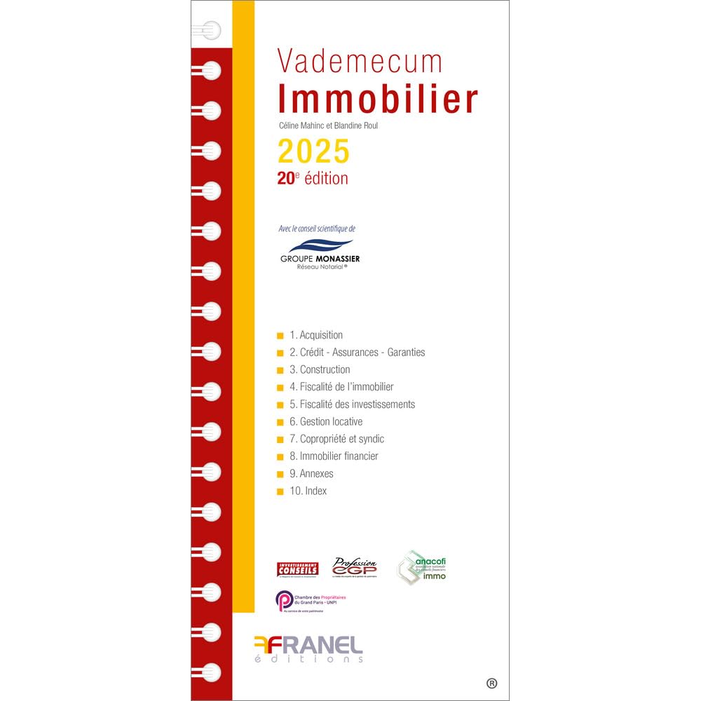 Vademecum de l'immobilier 2025 - 20e édition