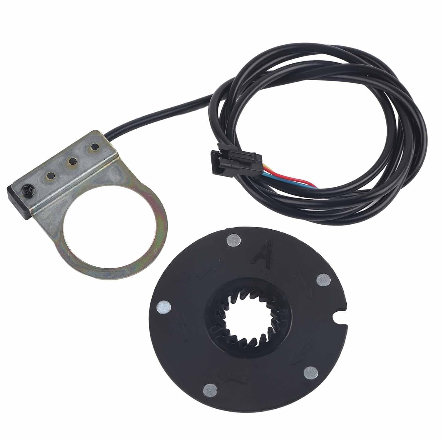 Alomejor Pedal Assist Sensor Electric Cycling Accessories Assistant Speed Sensor Replacement Set for Rode Mountain