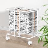 TTWO 新聞ストッカー 耐荷重10kg 新聞紙ストッカー 新聞ラック 丈夫スチール製キャスター付き 新聞紙置き場 新聞ごみ A4 雑誌ストッカー ニューズラック バスケット 自宅 家庭用 会社 梱包便利 整理整頓 収納雑貨 インテリア オフィス お洒落 北欧 モダン 新聞入れ 新聞雑誌まとめ (ホワイト)