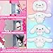 Hello Kitty and Friends Surprise Figurines Box with 24 Pcs 3D Collectible Character Figurines, Sanrio Kuromi Cinnamoroll My Melody, Gifts for Girls (Multi 24 Pcs)