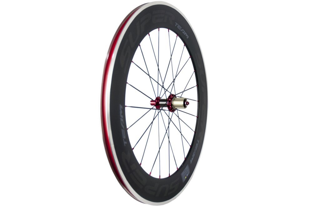 Amazon | Superteam カーボンファイバーフロント 50mm リア 80mm