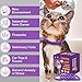 Aurevoen Cat Pheromone Calming Collar, 6-Pack Calming Collar for Cats – Adjustable 15″, 60-Day Lasting Stress & Anxiety Relief, Helps Reduce Noise Fear, Scratching & Separation Anxiety (Pruple)