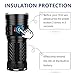 Semlos 10000 Lumen Flashlight, Super Bright Led Flashlight, Rechargeable Type-C 12xLEDs 4 Modes Torch with Insulation Protection Technology&Battery Indicator