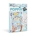 Produktbild POPPIK 1841208 Sticker-Poster, Party, Kreativposter mit ablösbaren Aufklebern, Katzen-Stickerset zum Basteln, für Kinder ab 5 Jahren, 48 x 68 cm