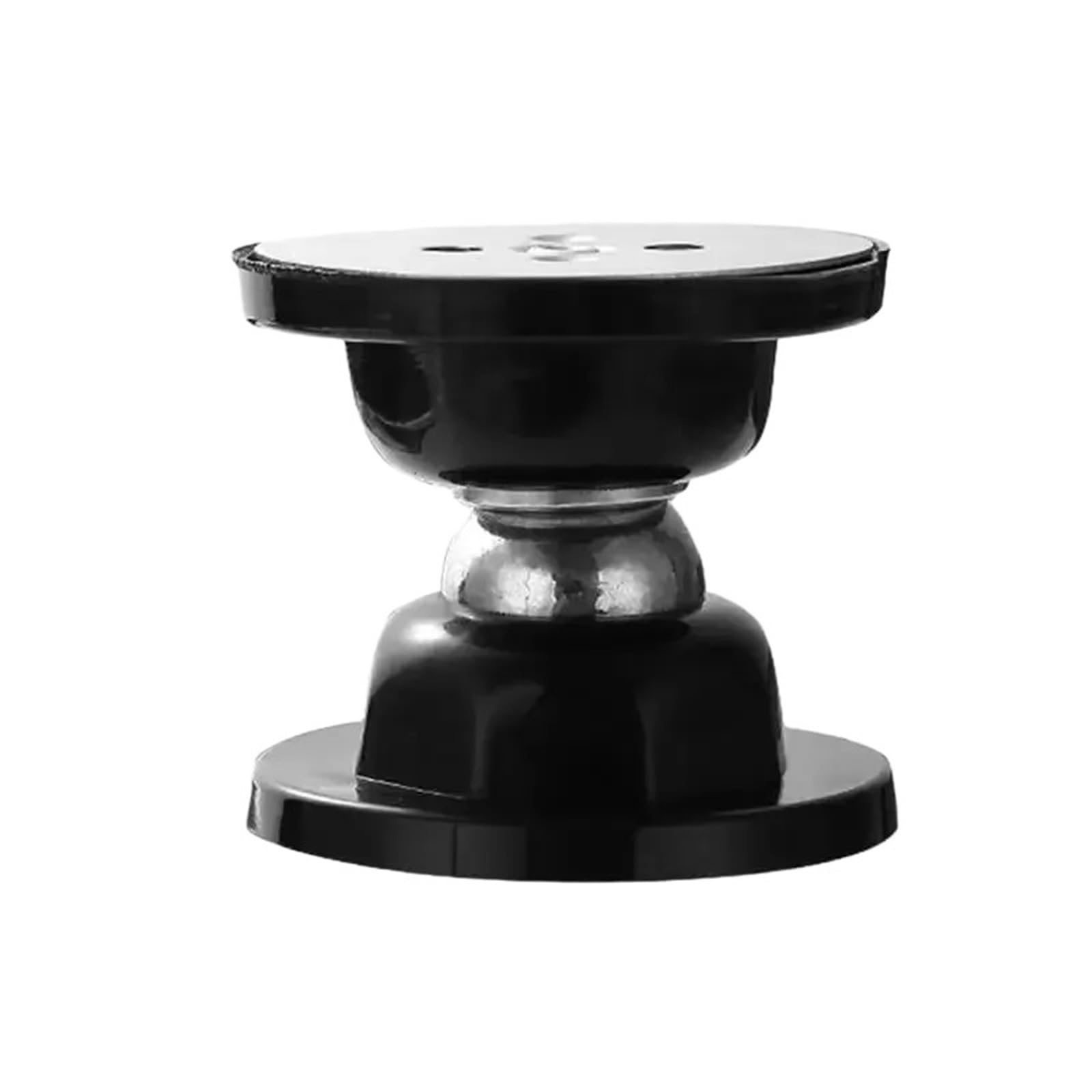 Fjixuo Black 2Pcs Silicone Door Stop Magnetic Stopper Anti Collision Windproof Doorstop Suction No Punching For Home, Office(Black)