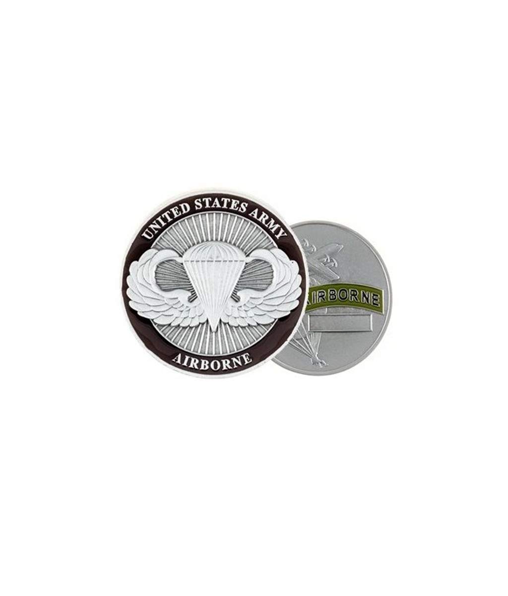 US Army Airborne Parachutist Challenge Coin