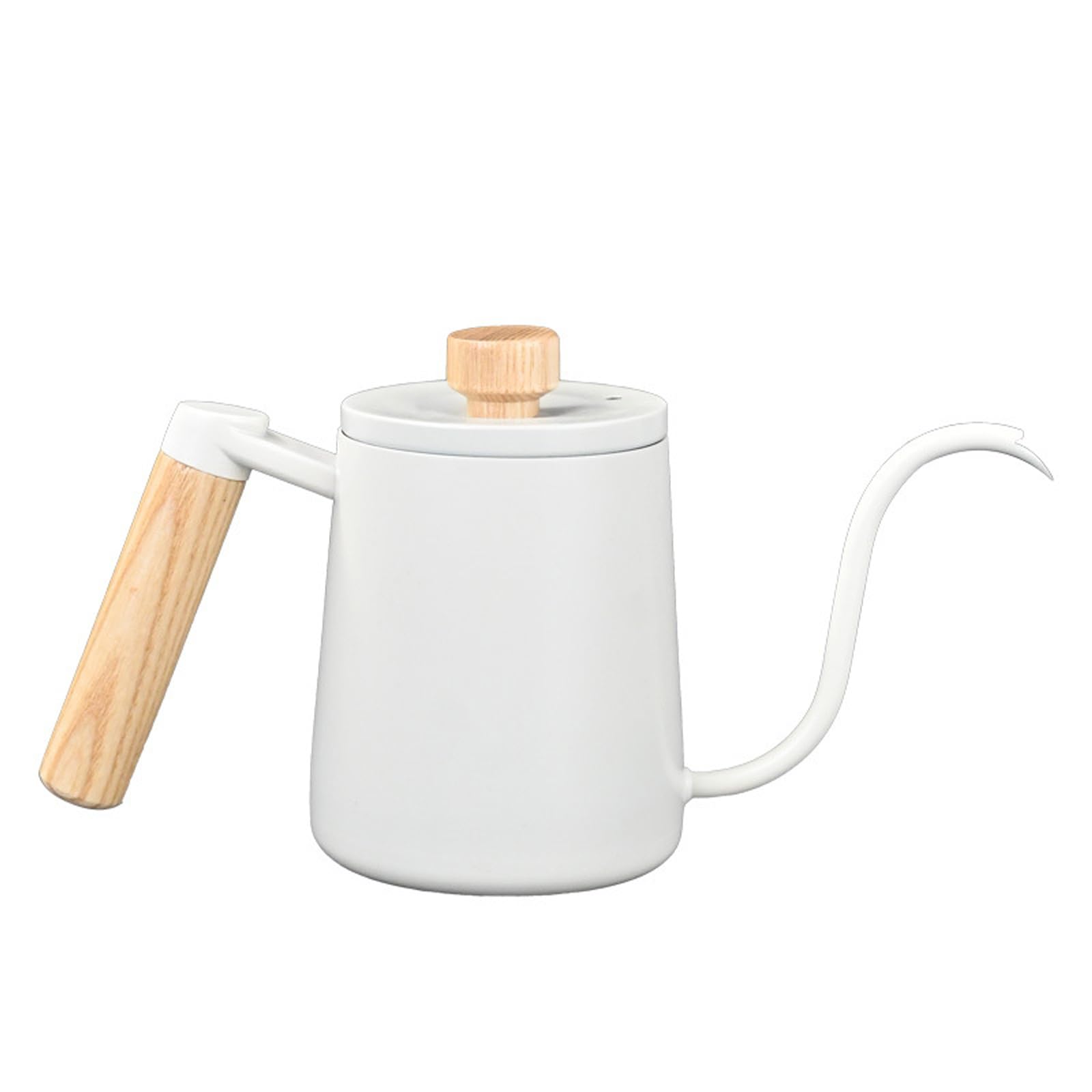 Xjdzineq Premium 304 Nonrust Steel 350ml Gooseneck Kettle with Lid for Pouring Over Coffee Brewing At Homes Coffee Pouring Over Kettle with Proof Covers