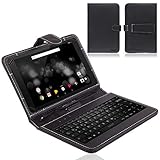 NAUC TrekStor Primetab P10 Tasche Tastatur Keyboard Hülle Cover Case Schutzhülle Etui