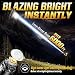 Svoko Rechargeable Flashlight, 100000LM Super Bright LED Flashlights High Lumens with COB Side Light, 5000mAh USB-C, 7 Modes, Zoomable Tactical Flashlight for Camping, Home, Car, Emergency Supplies